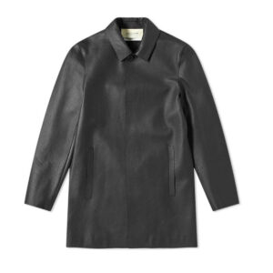 1017 Alyx 9sm Black Leather Jacket