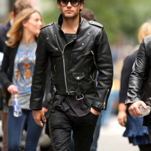 30 Seconds To Mars Jared Leto Black Leather Jacket For Men