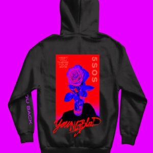 5Sos New Fashion Tour Black Hoodie