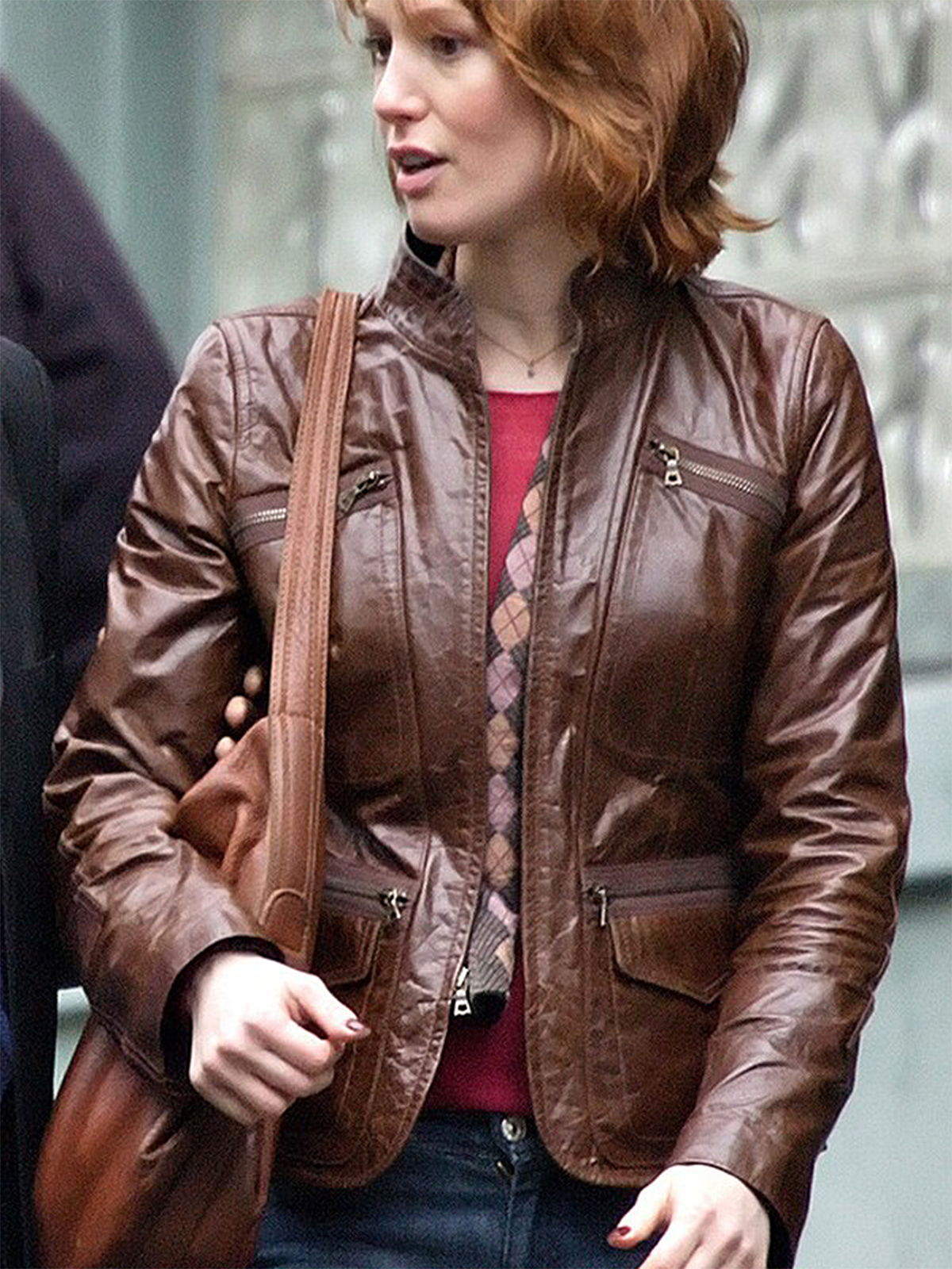 88 Minutes Movie Alicia Witt Leather Jacket