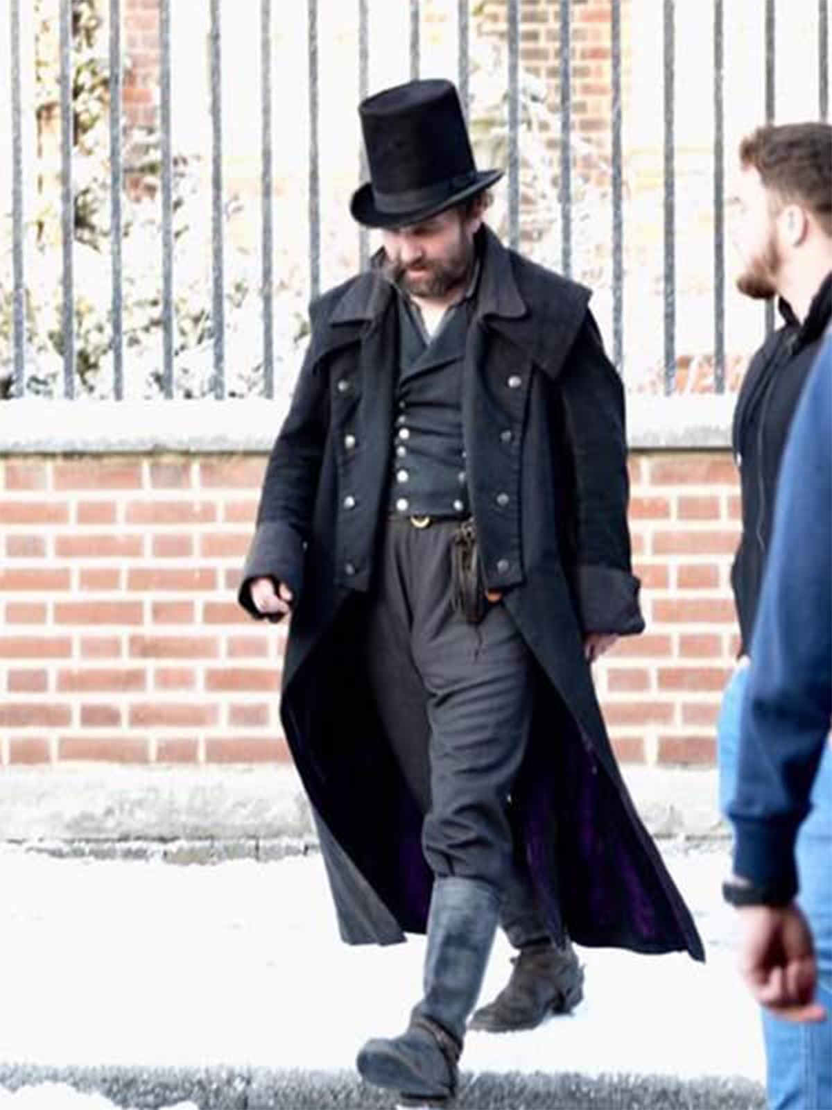 A Christmas Carol Tom Hardy Black Coat