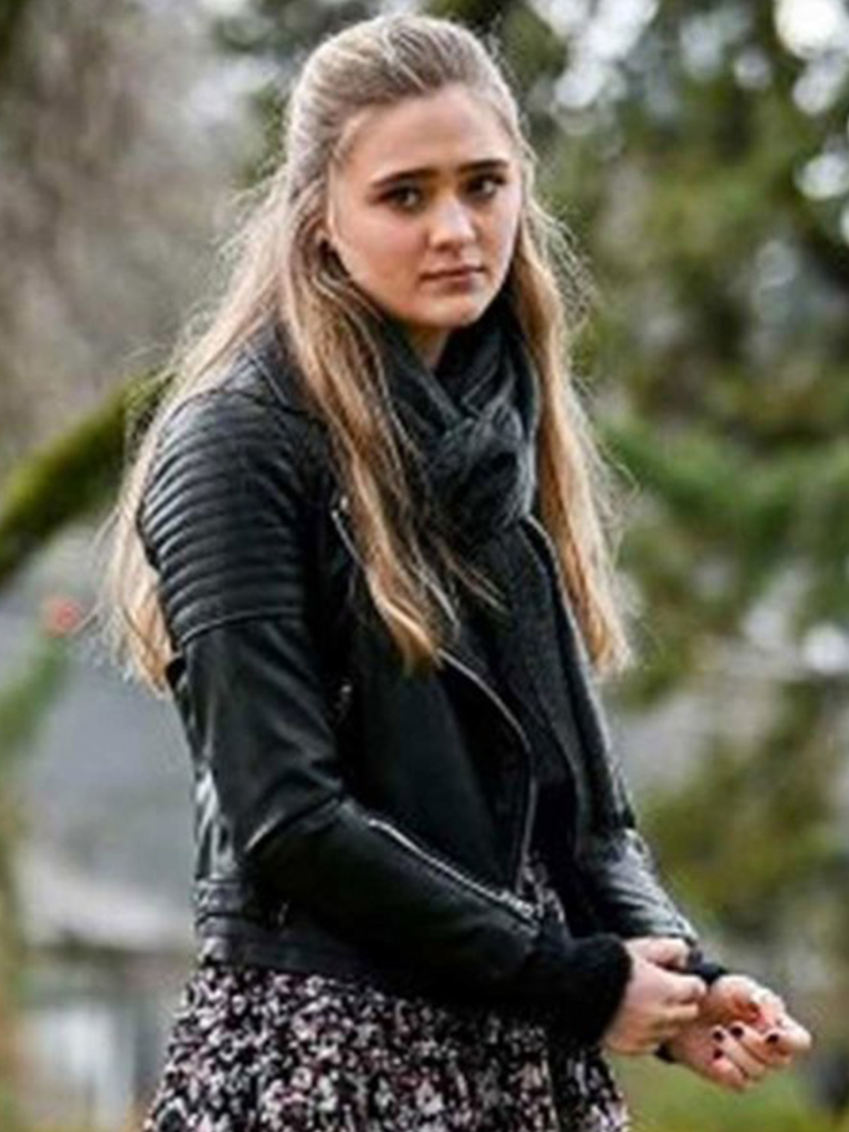 A Million Little Things Lizzy Greene Leather Jacket