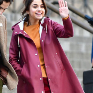 A Rainy Day in New York Chan Tyrell Red Hoodie