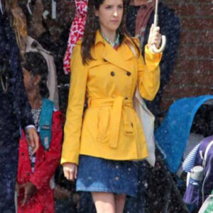 A Simple Favor Anna Kendrick Double Breasted Yellow Jacket