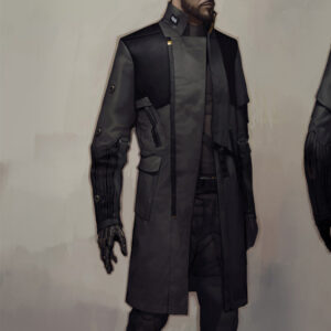 Adam Jensen Deus Ex Mankind Divided Black Coat