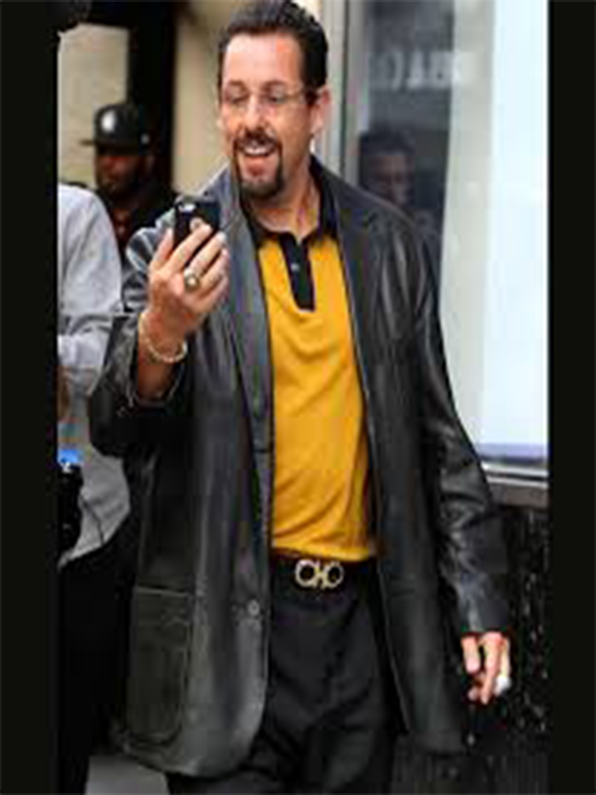 Adam Sandler Uncut Gems Leather Jacket Bay Perfect