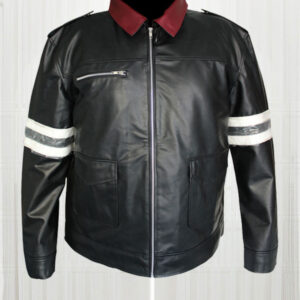 Alex Mercer Game Prototype Black Leather Jacket