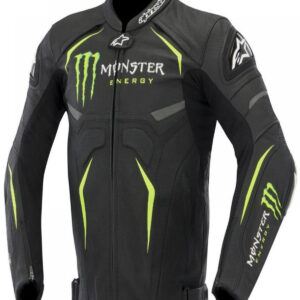 Alpinestars Hellhound Monster Energy Perforated Biker Jacket