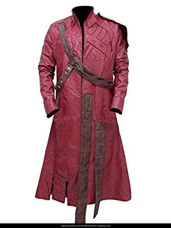Star Lord Peter Quill Trench Leather Coat