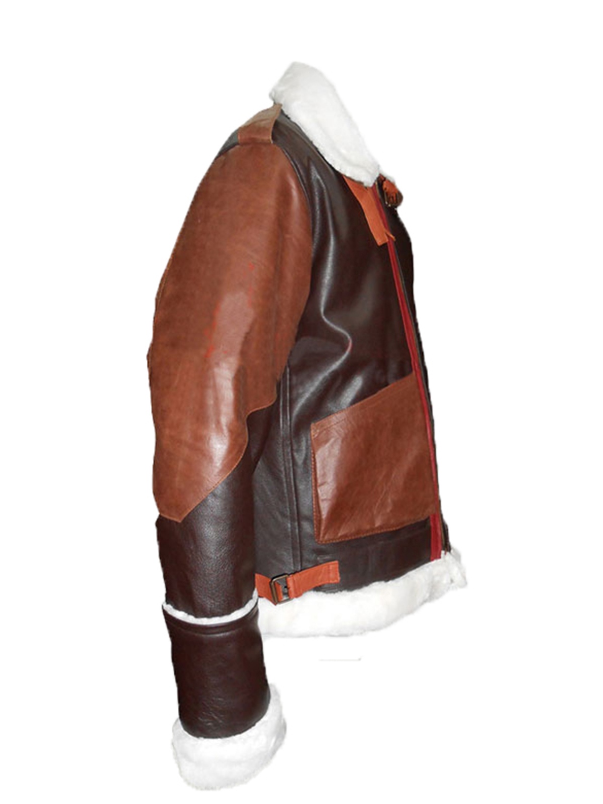 B3 Bomber Military Cow Hide Leather Jacket