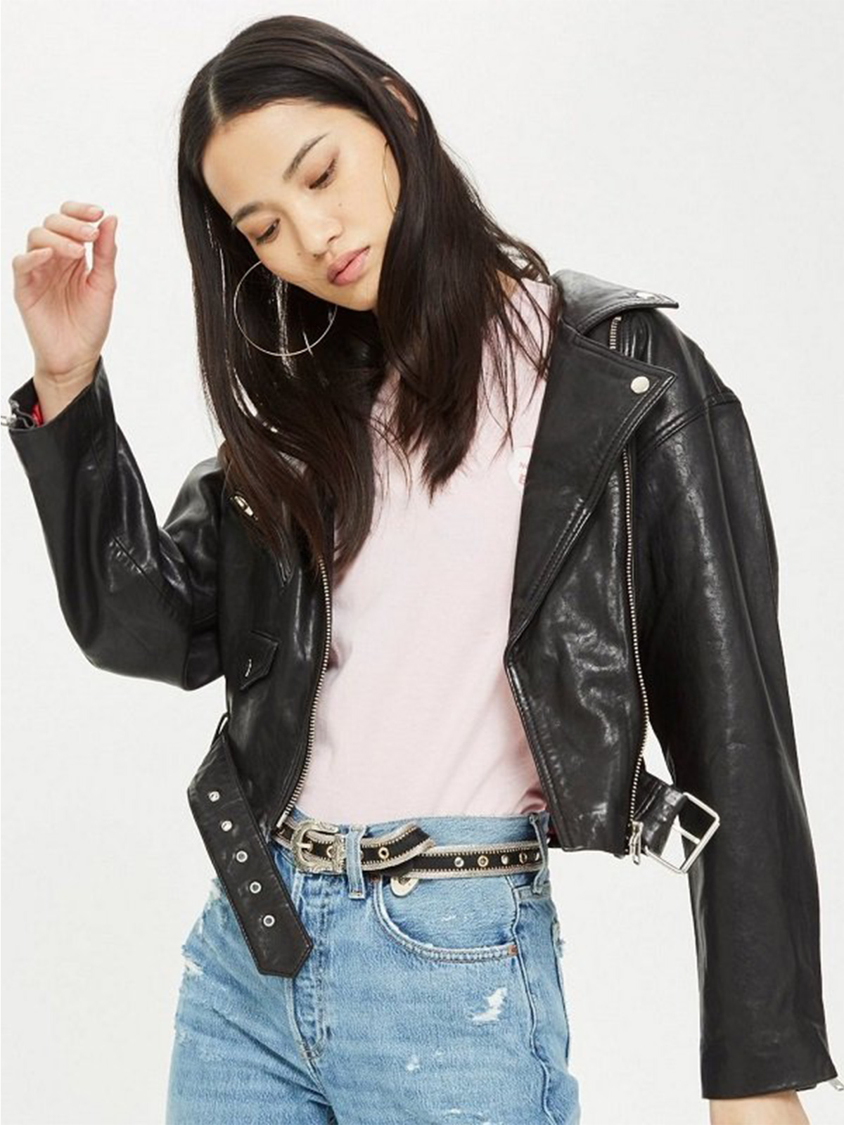 Betty Young Alice’s Biker Leather Jacket