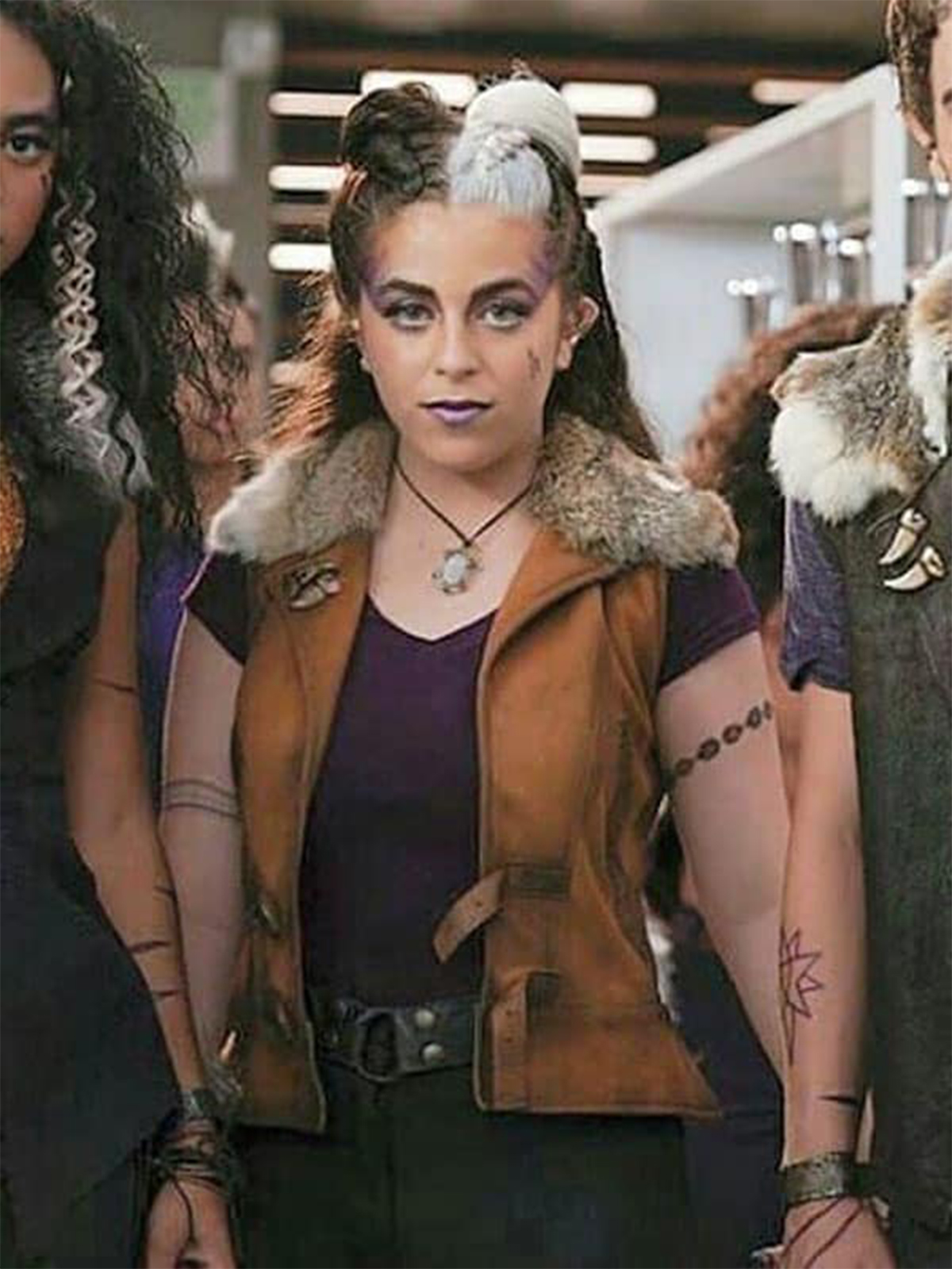 Baby Ariel Zombies 2 Wynter Brown Fur Shearling Vest Bay Perfect