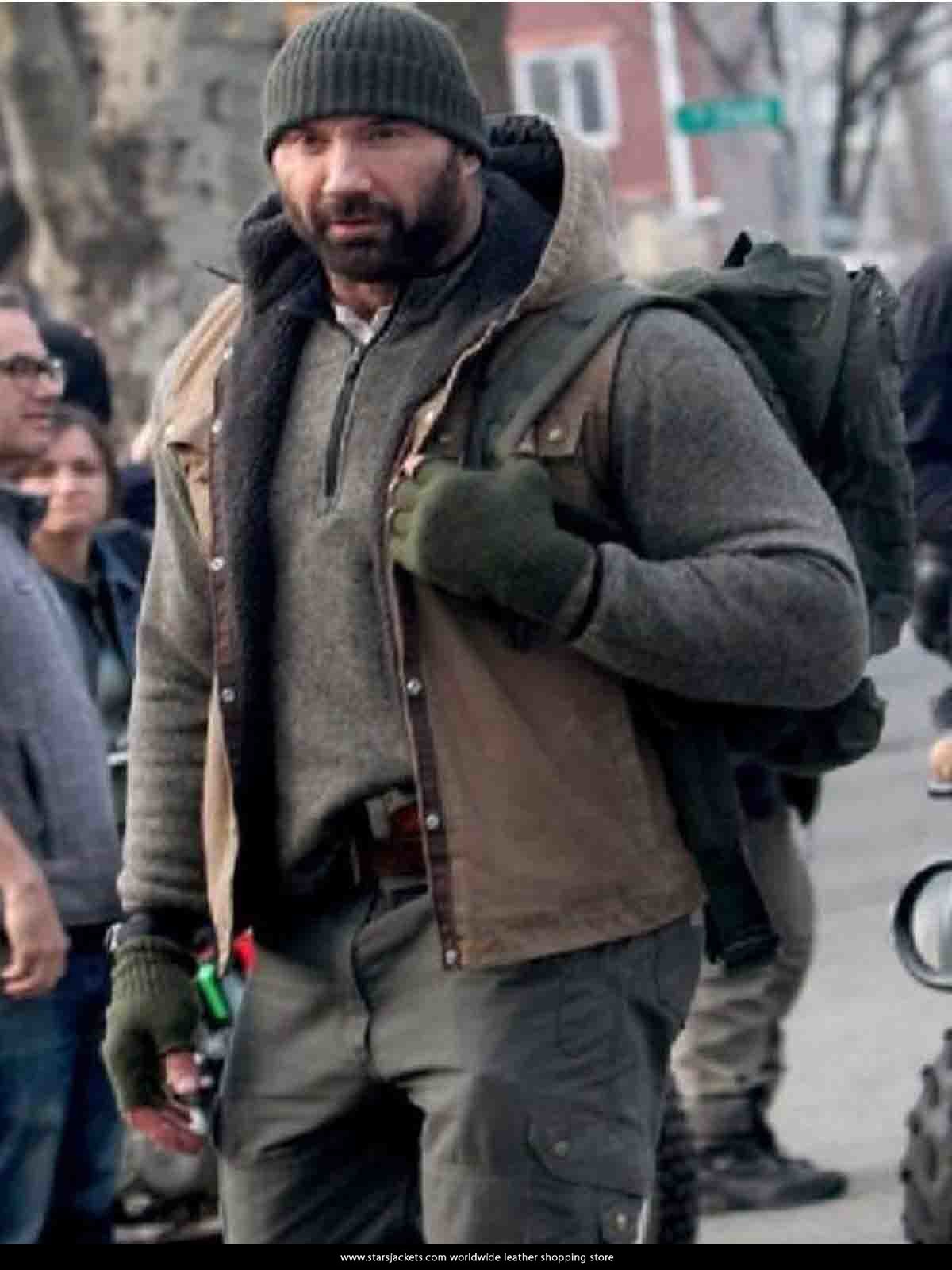 Bushwick Bautista Brown Hoodie Vests