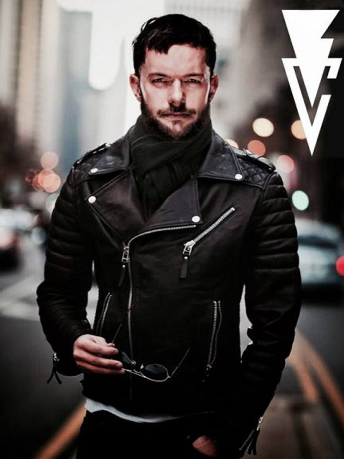 Biker Style Finn Balor Leather Jacket