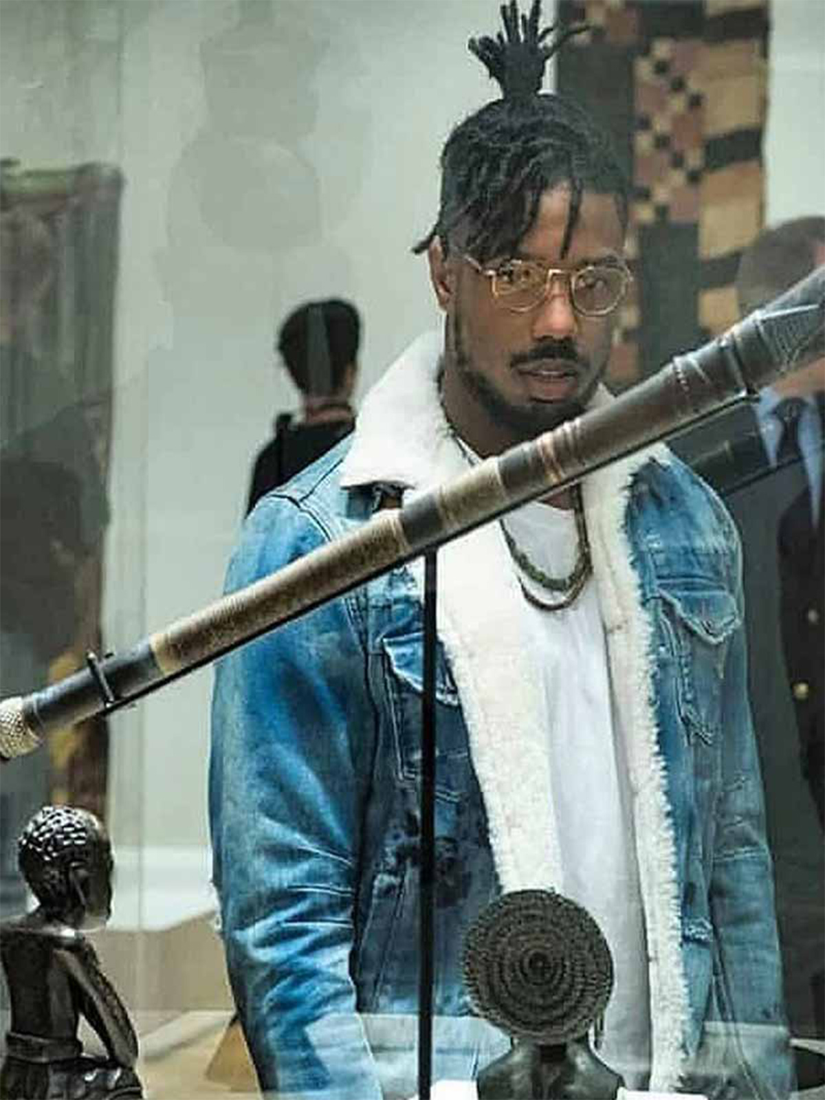 Black Panther Erik Killmonger Denim Jacket