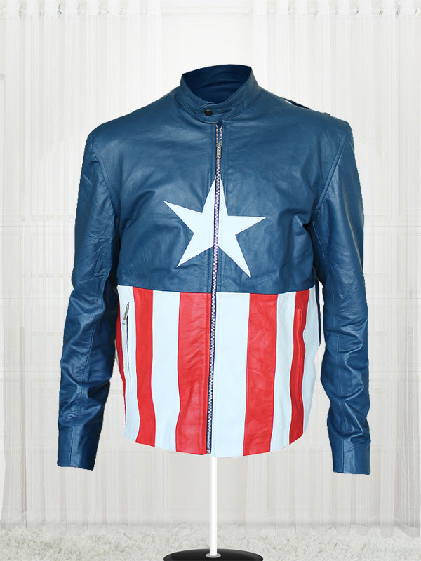 Captain America Style Concert Jon Bon Jovi Jacket
