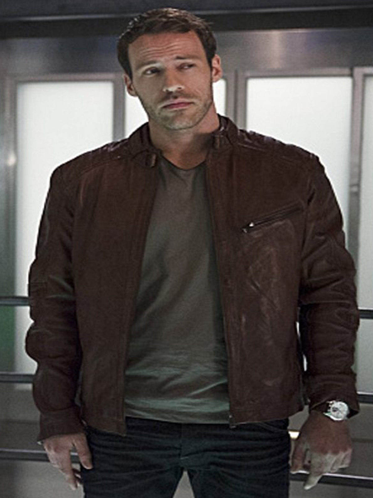 Carter Hall The Flash S2 Leather Jacket