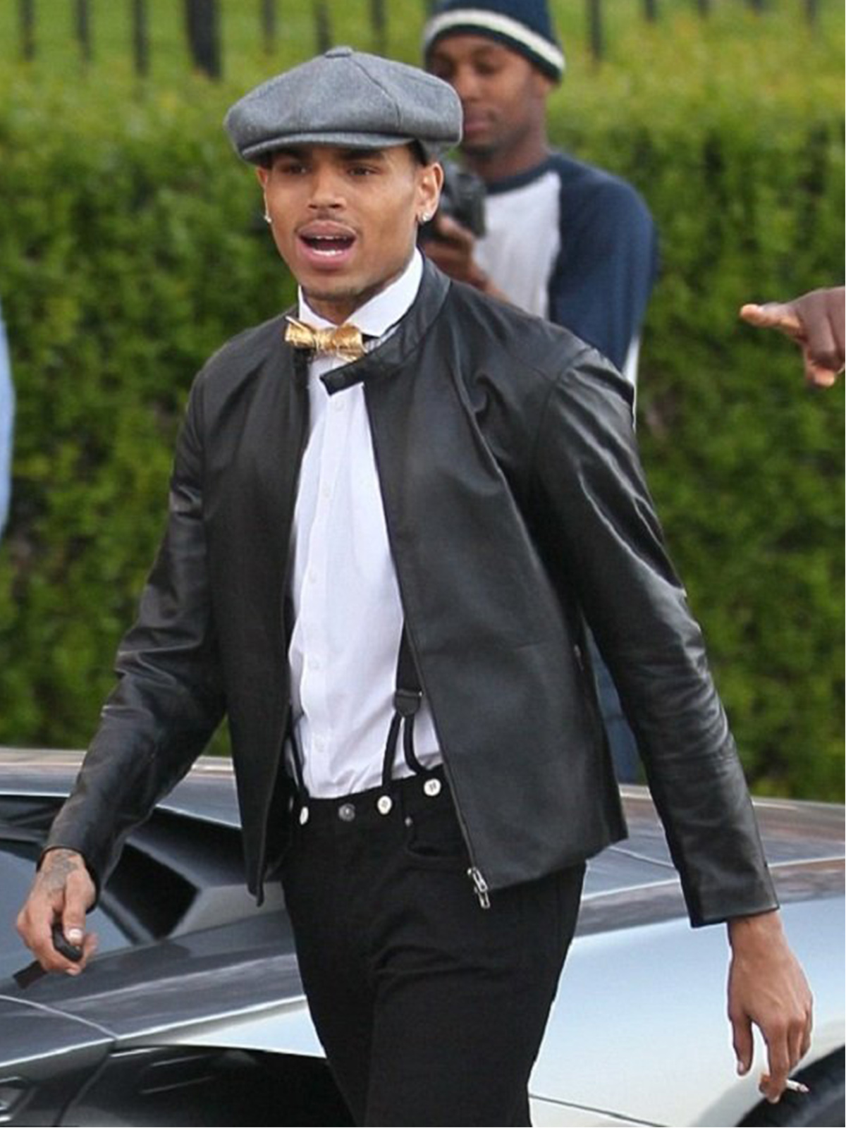Chris Brown Leather Jacket