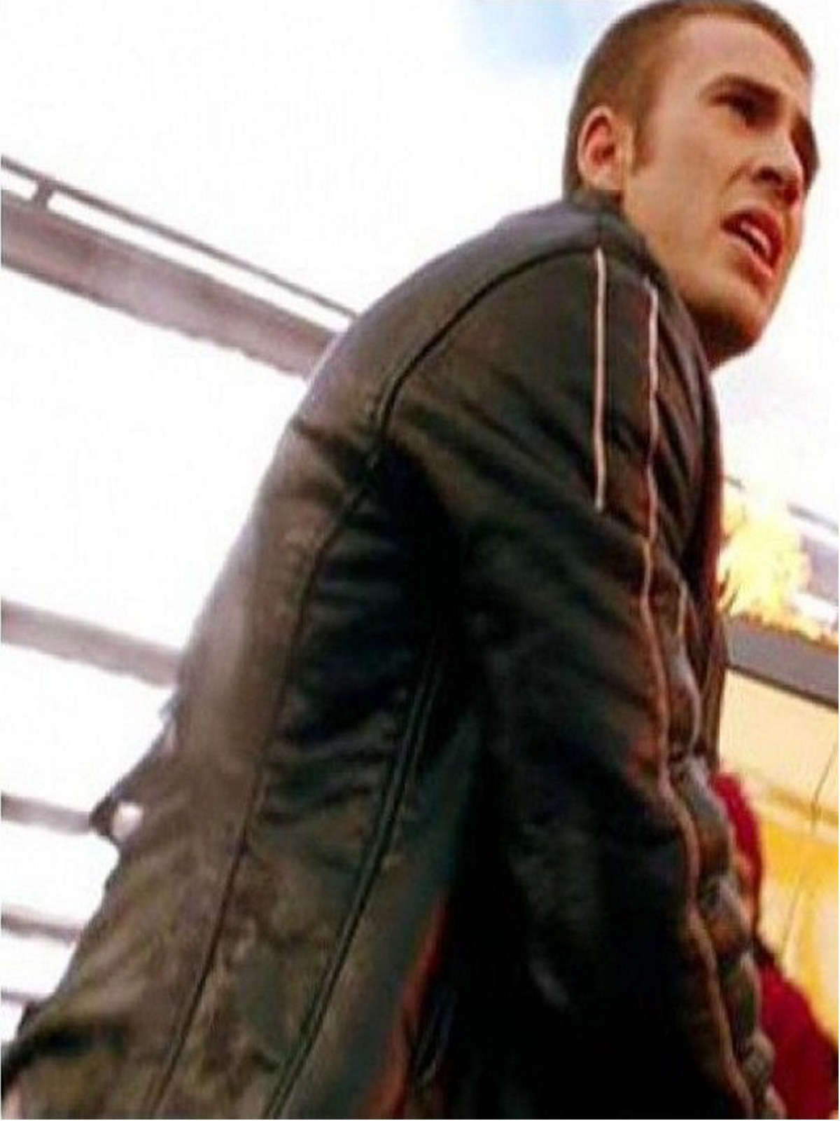 Chris Evans Fantastic Four Leather Jacket Bay Perfect