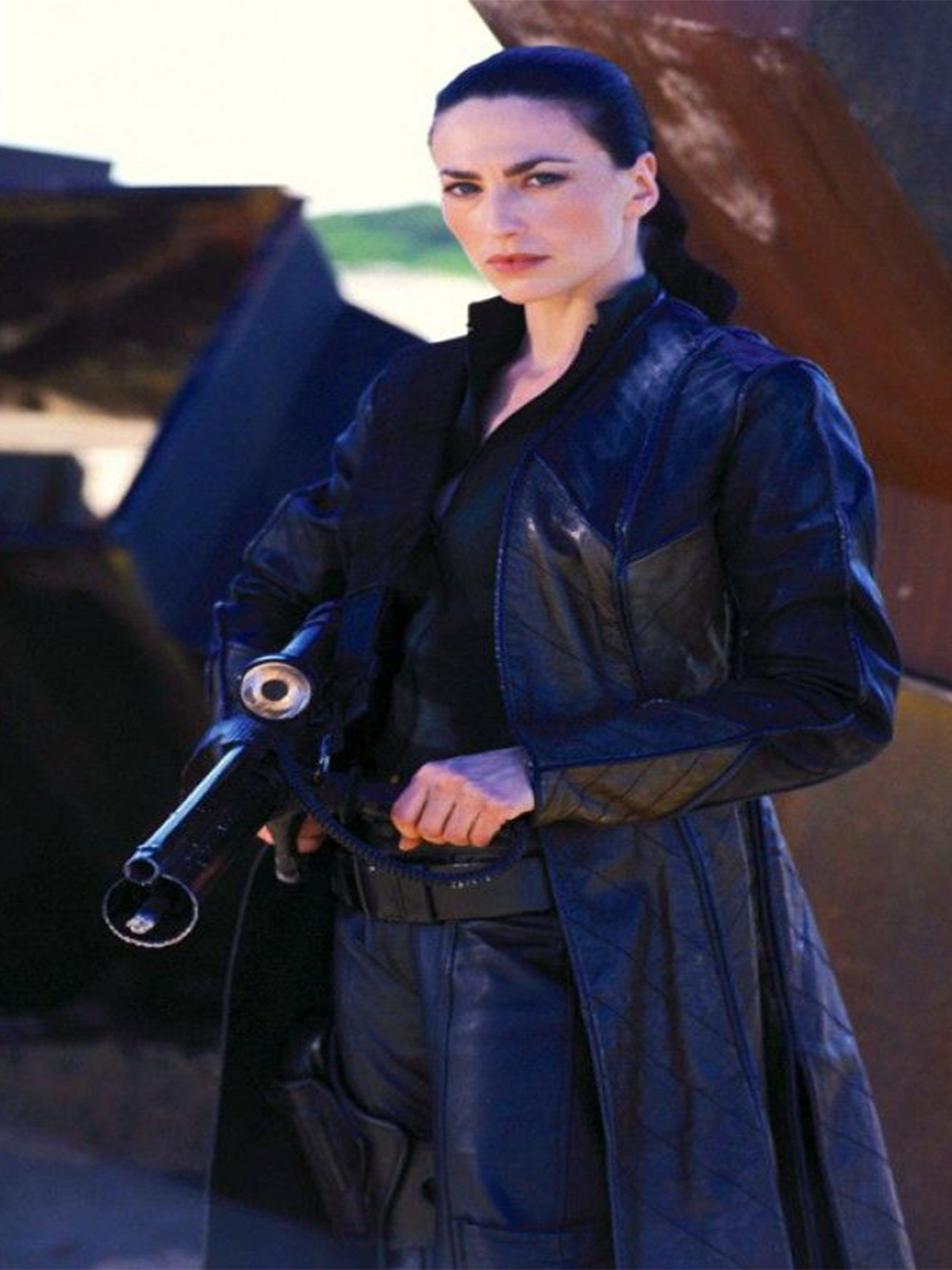 Claudia Black Farscape Officer Aeryn Sun Coat