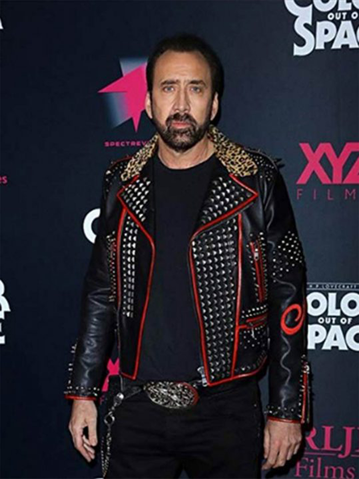 Color Out of Space Nicolas Cage Studd Jacket