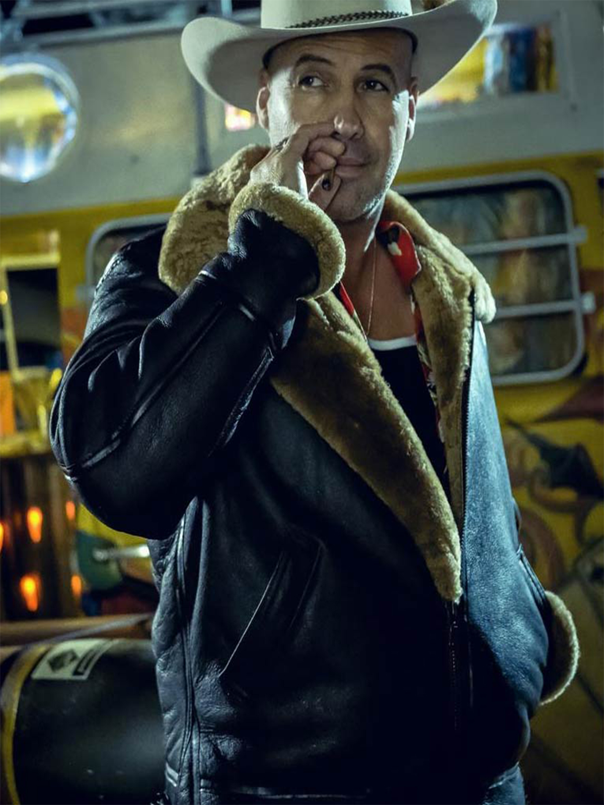 Curfew Joker Jones Shearling Jacket