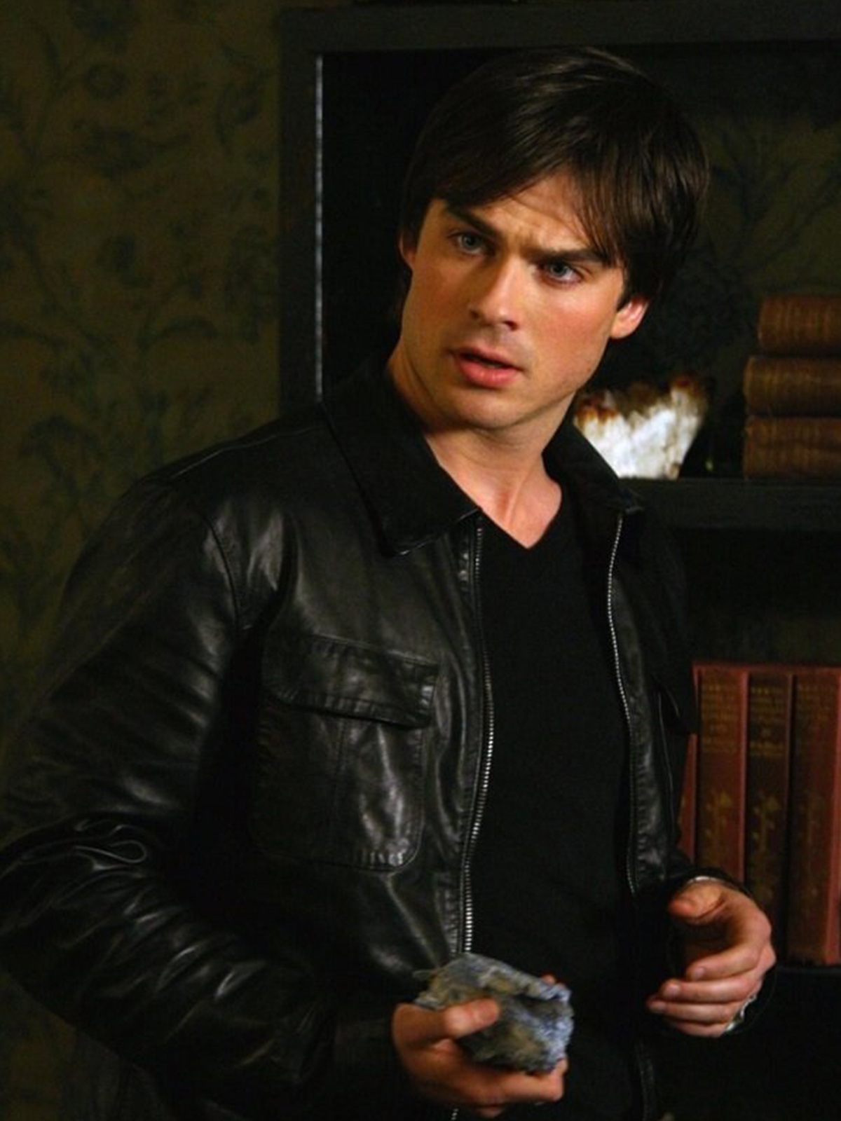 Damon Salvatore The Vampire Diaries Jacket Bay Perfect