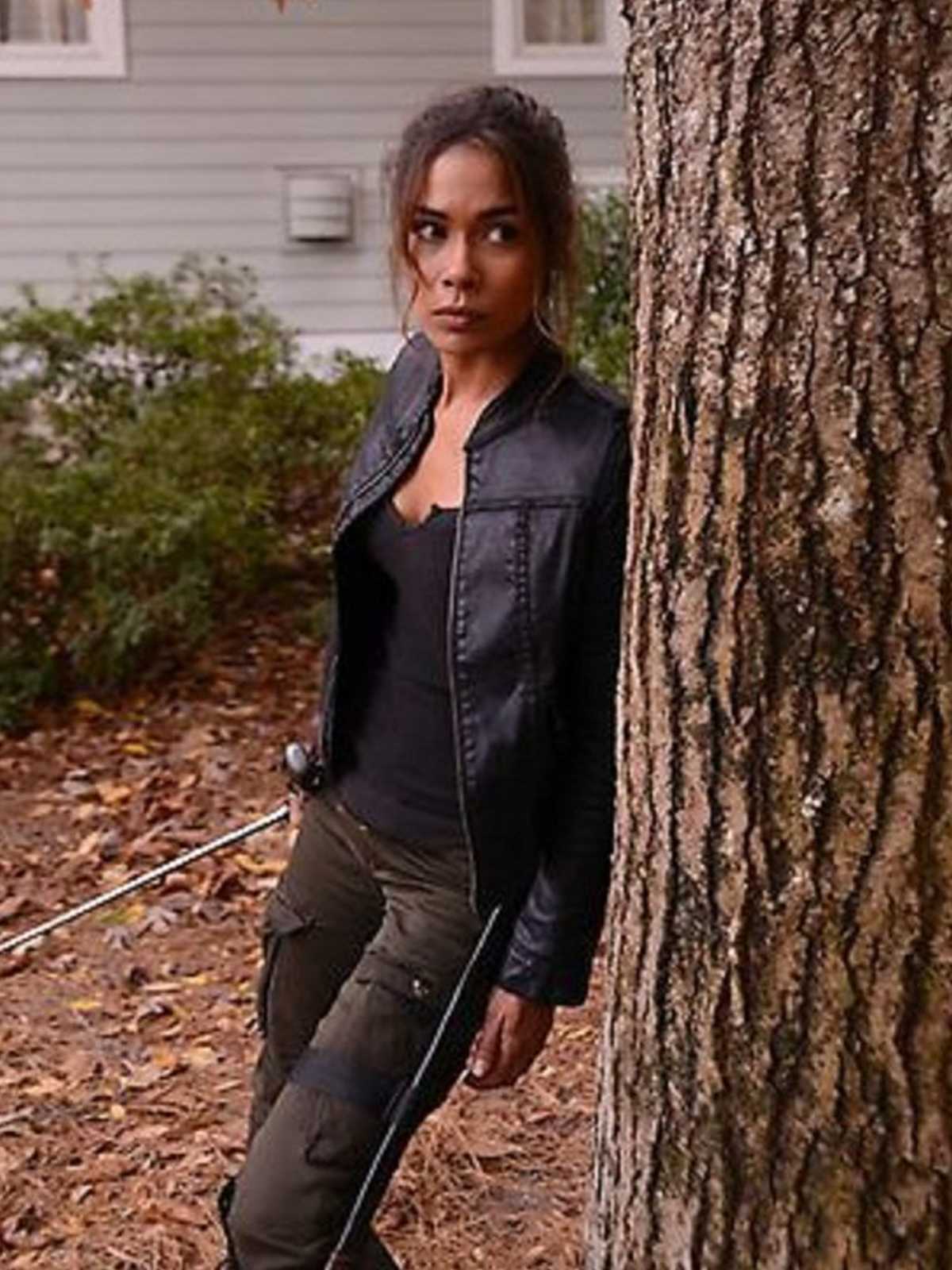 Daniella Alonso TV Series Revolution Jacket Bay Perfect