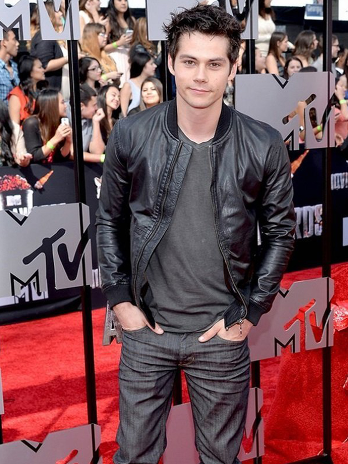 Dylan O’Brien Black Jacket