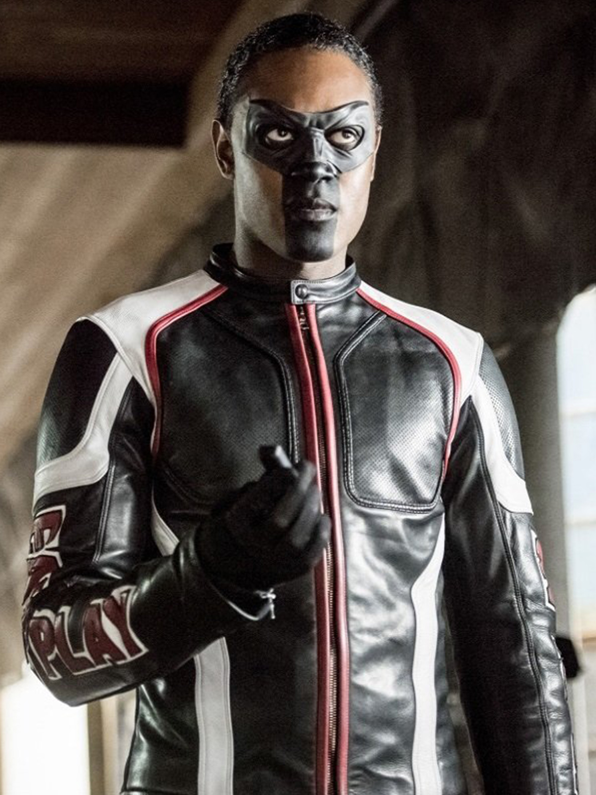 Echo Kellum Arrow Cosplay Leather Jacket