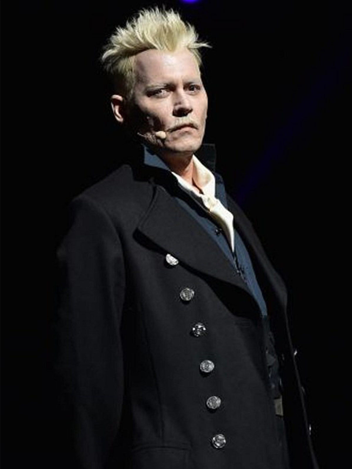 Fantastic Beasts 2 Johnny Depp Wool Coat