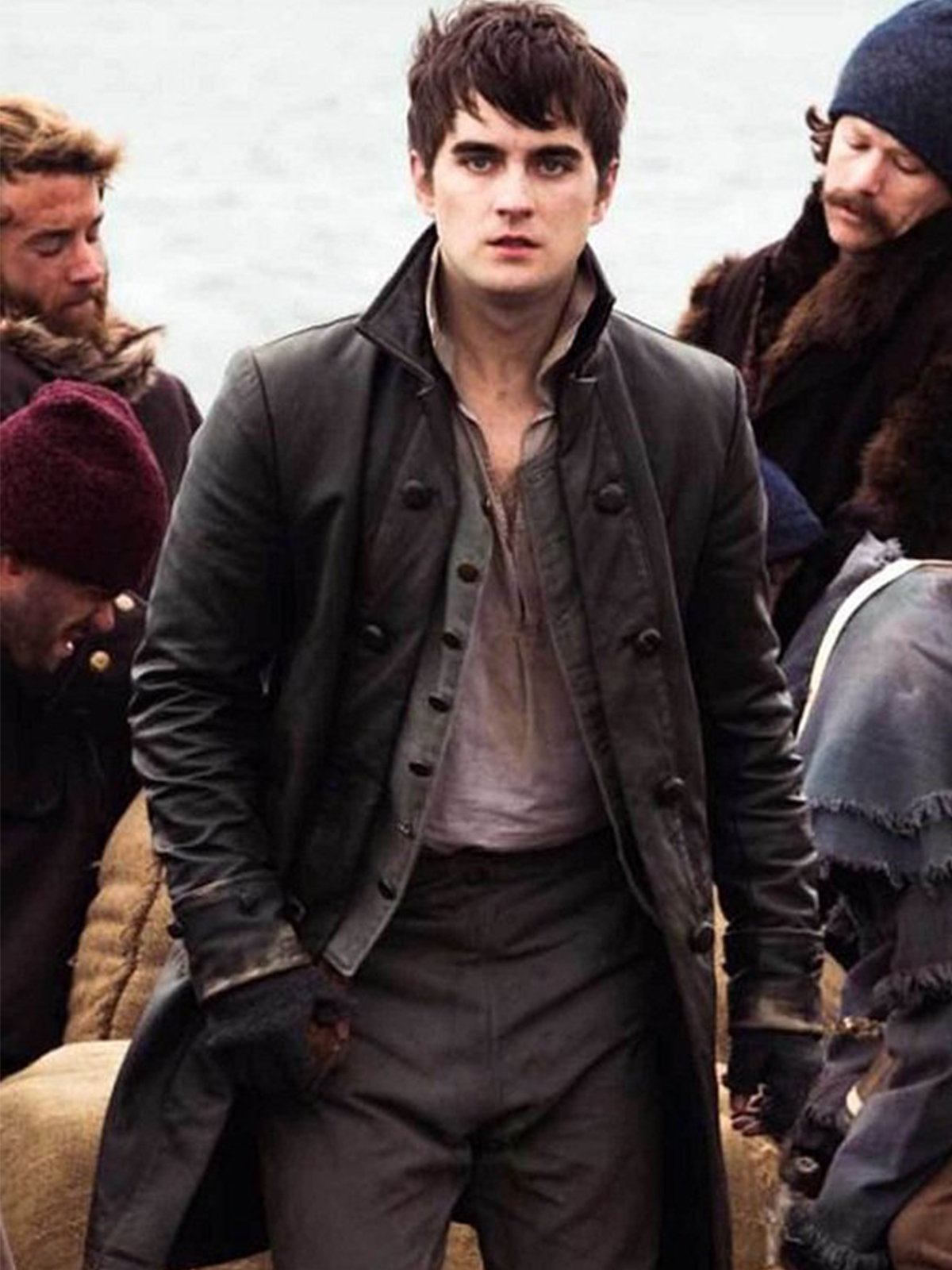 Frontier Landon Liboiron Leather Trench Coat