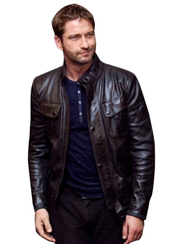 Olympus Has Fallen Gerard Butler Leather Jacket