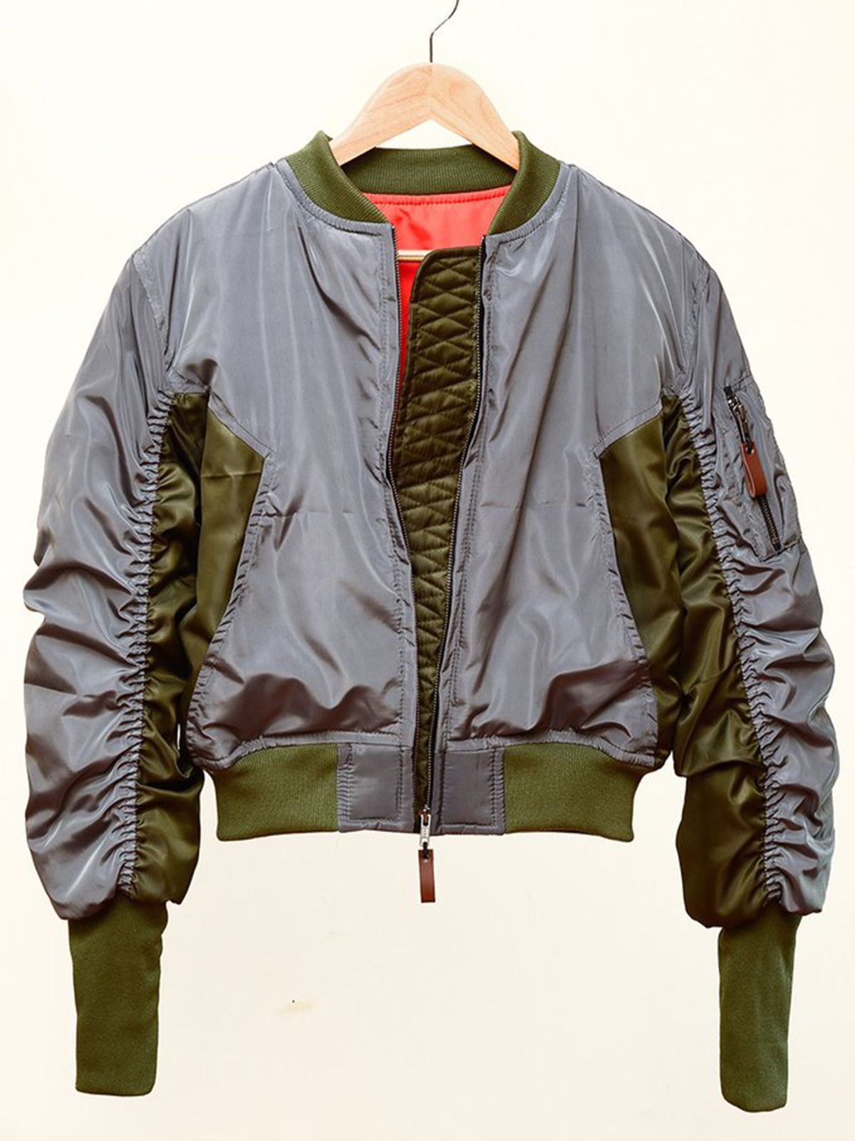 Ghost In The Shell Bomber Satin Jacket