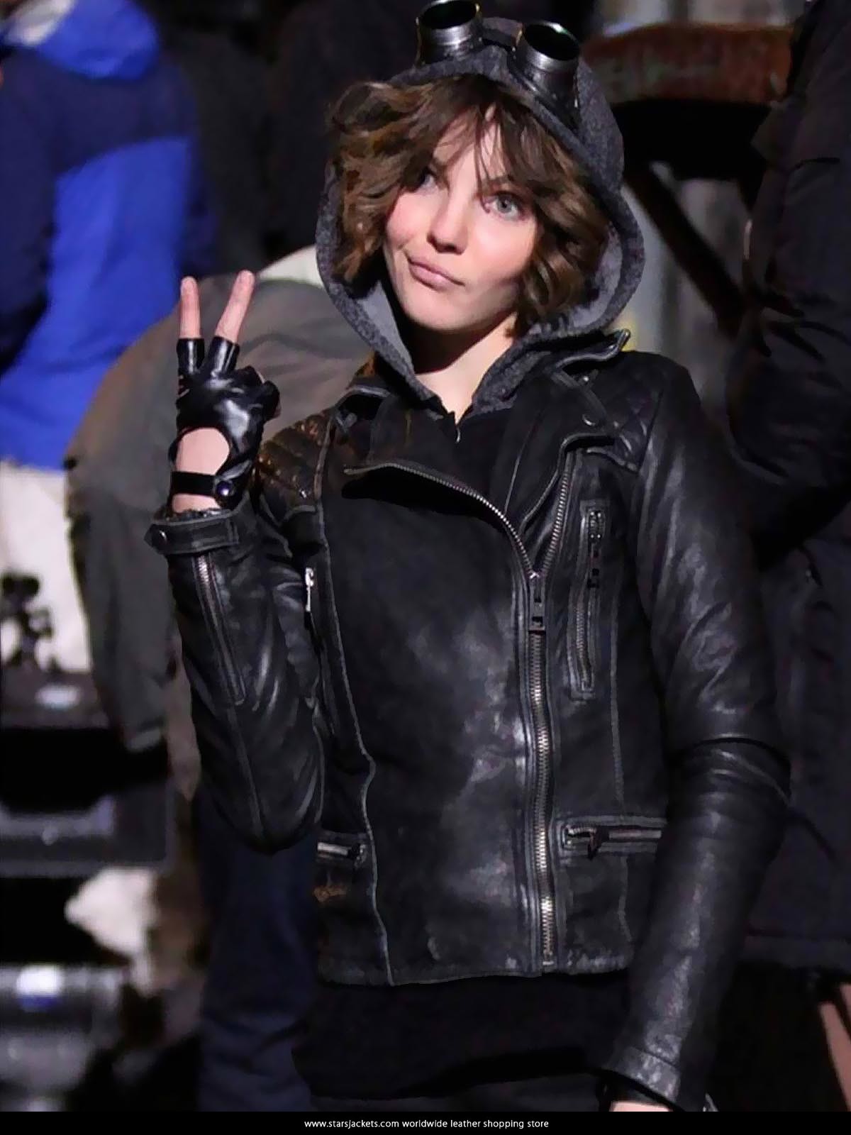 Camren Bicondova Selina Kyle Gotham Jacket