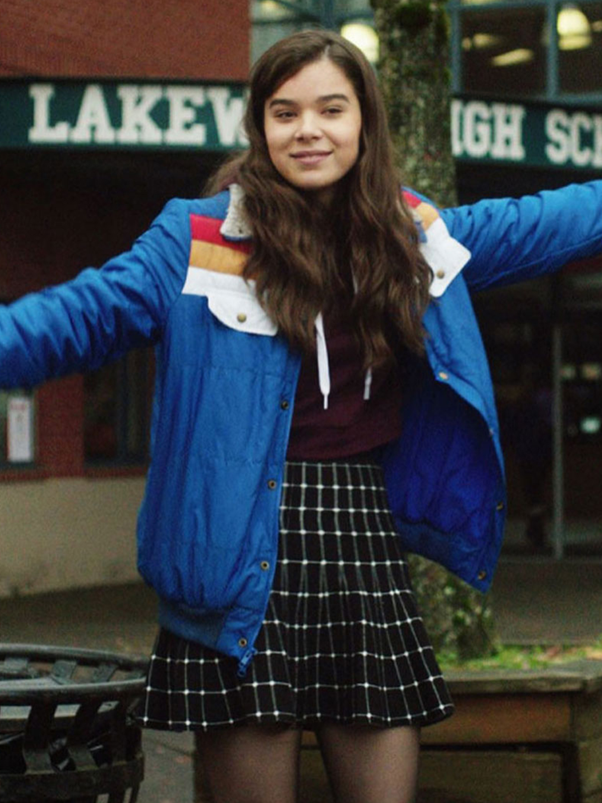 Hailee Steinfeld Nadine The Edge of Seventeen Blue Jacket
