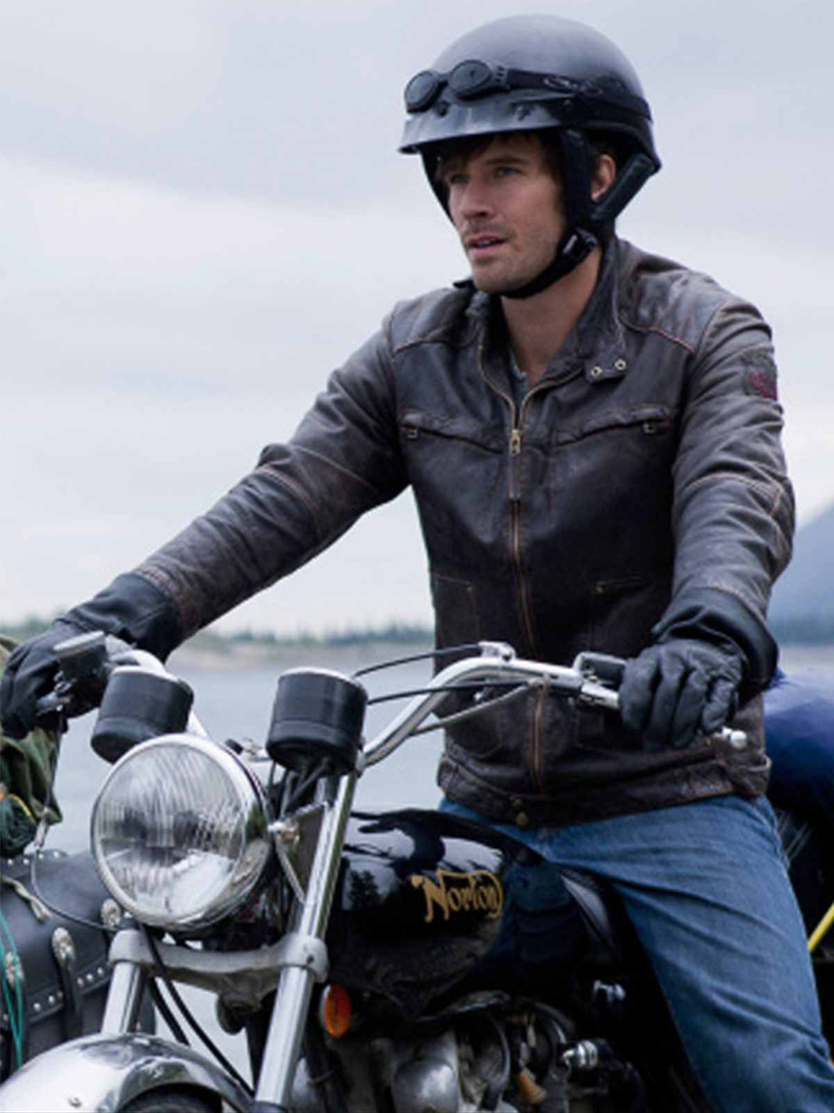 Heartland Tv Series Graham Wardle Leather Jacket Bay Perfect