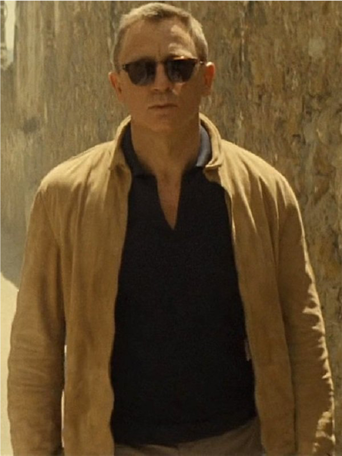 Daniel Craig Brown Suede Jacket