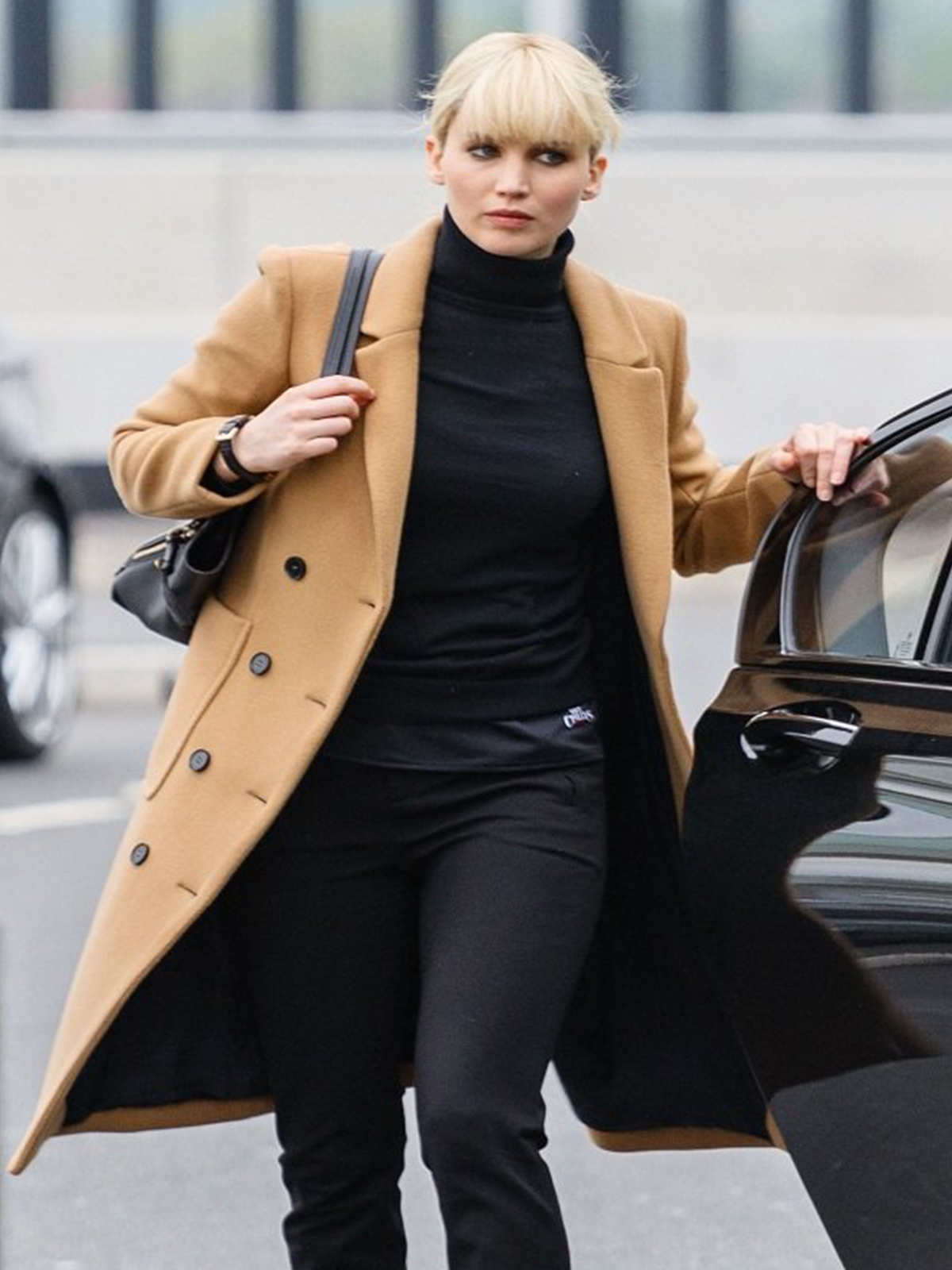 Jennifer Lawrence Red Sparrow Coat