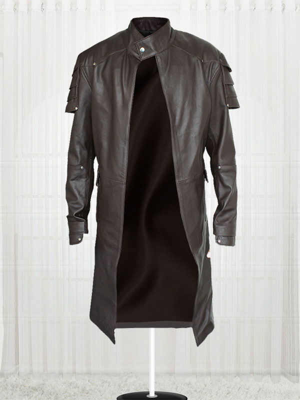 Jeremy Renner Hansel And Gretel Movie Trench Leather Coat