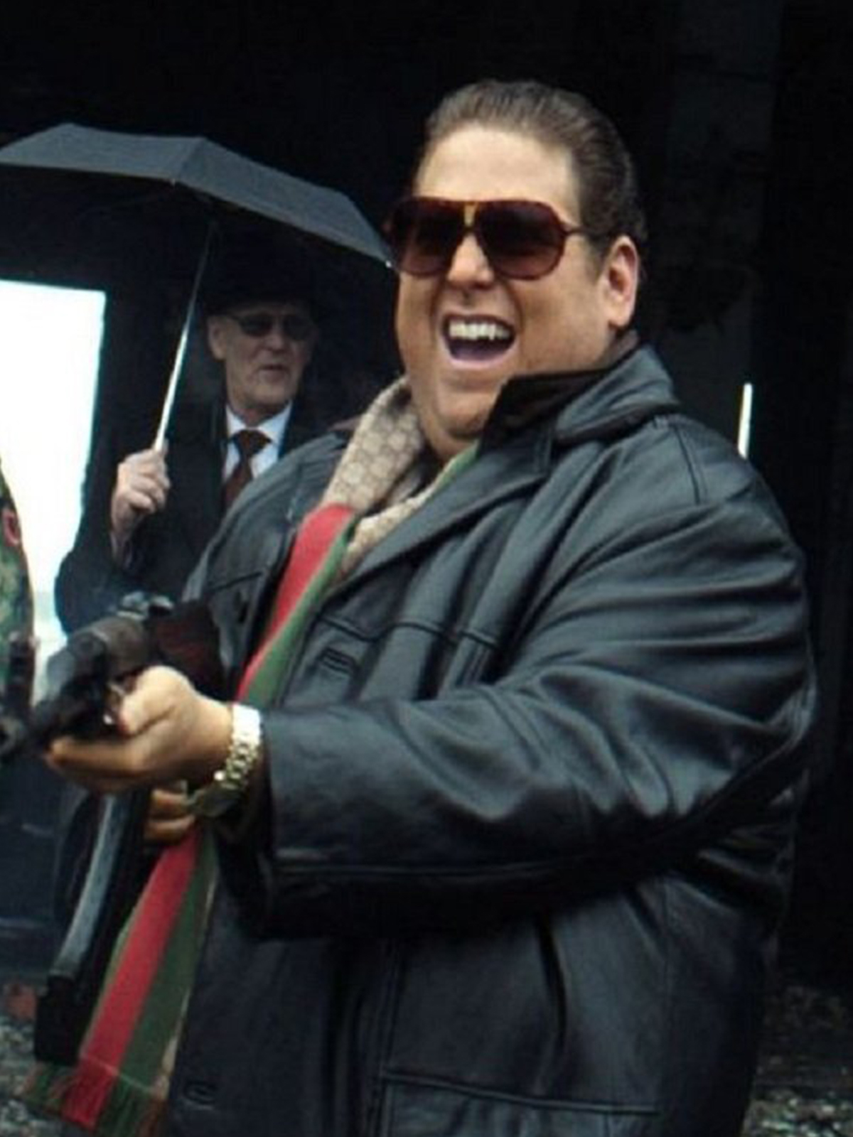 Jonah Hill War Dogs Leather Coat Bay Perfect