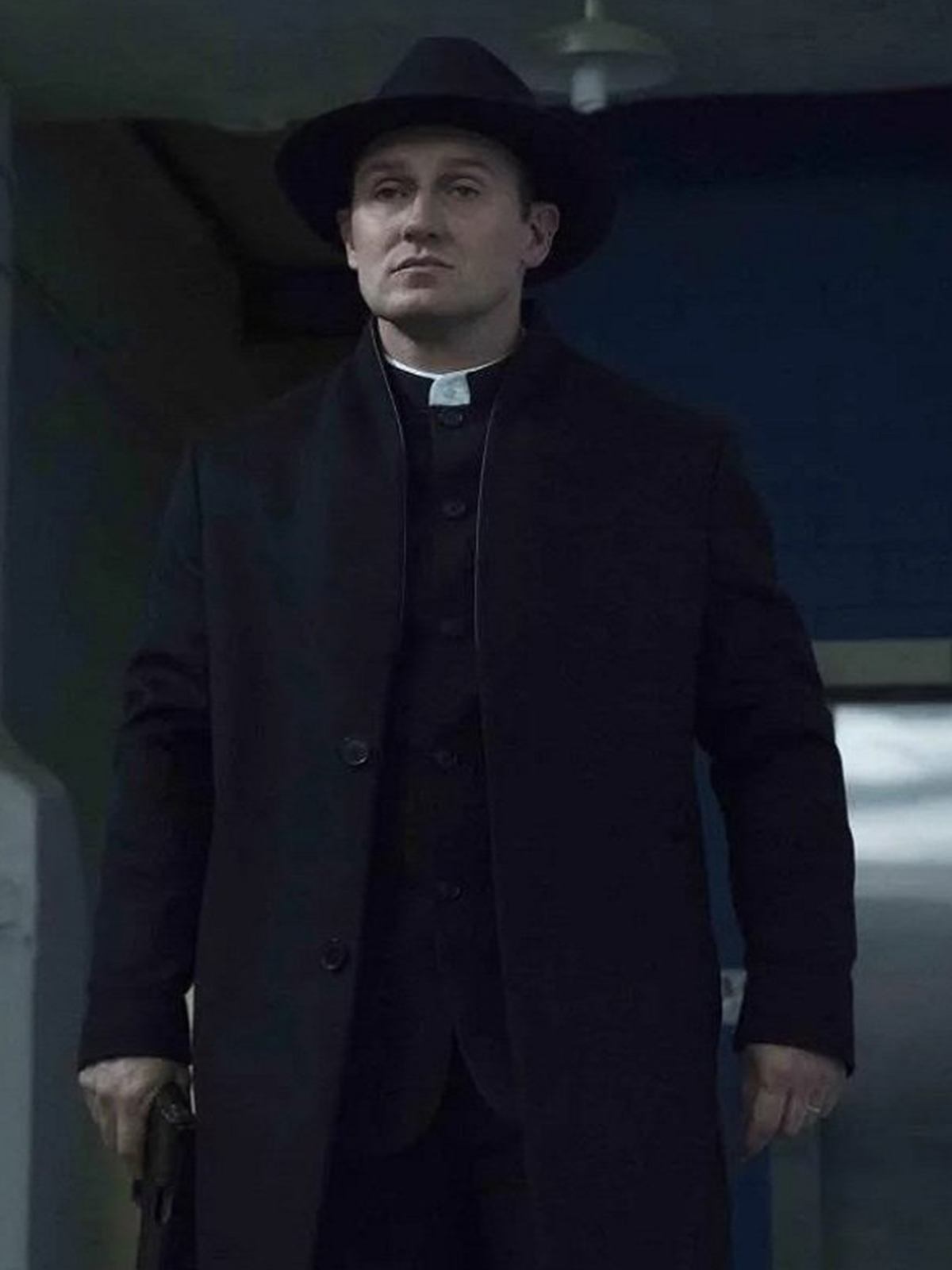 Josh Stewart The Punisher Black Coat