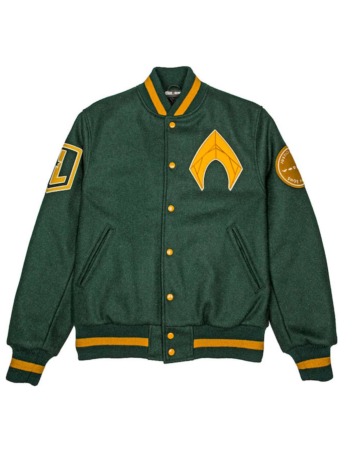 Justice League Aquaman Varsity Letterman Jacket – Bay Perfect