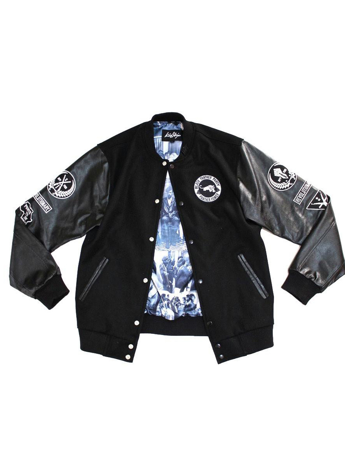 Justice League Black Panther Varsity Jacket