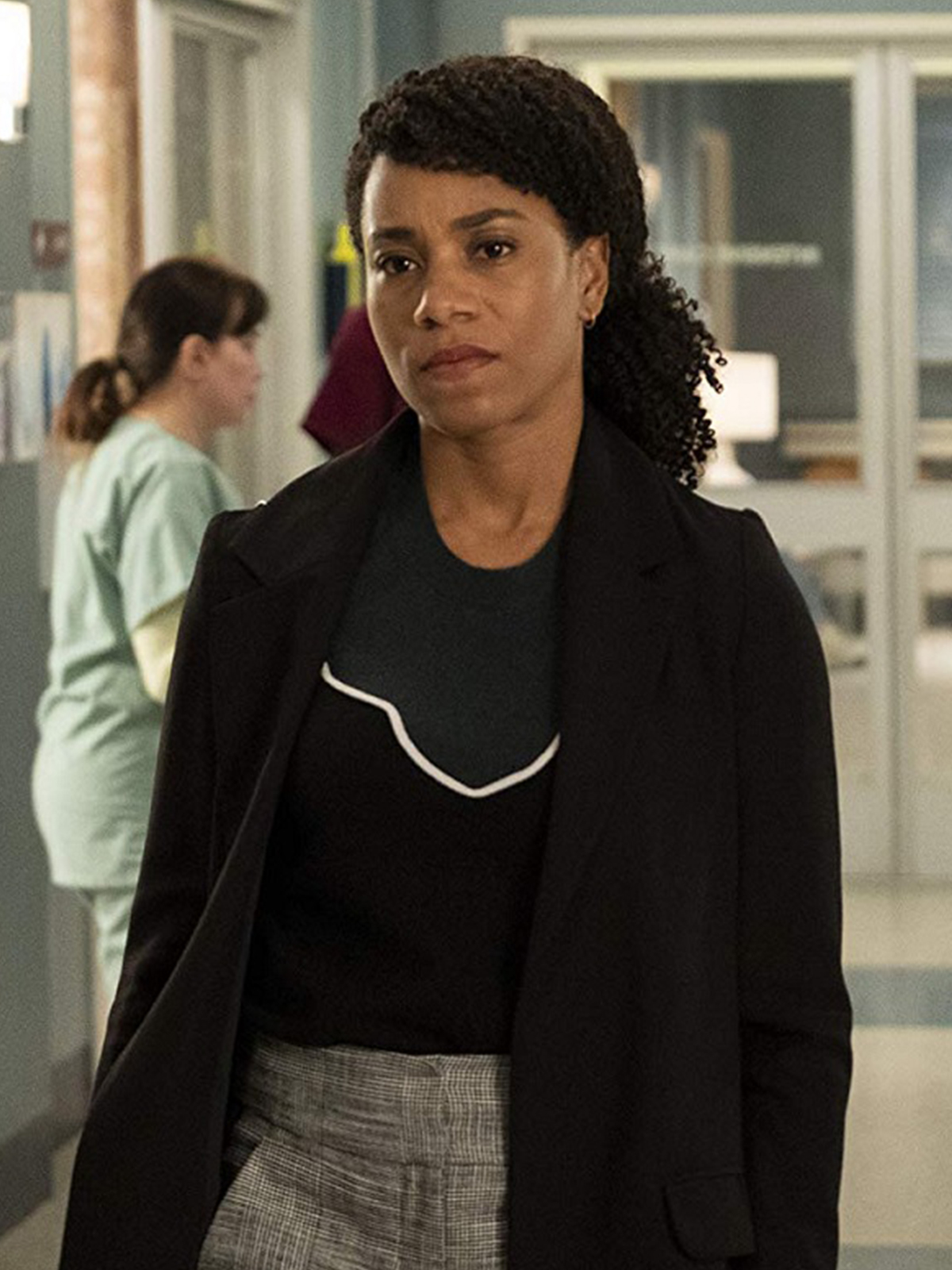 Justin Chambers Kelly McCreary Coat