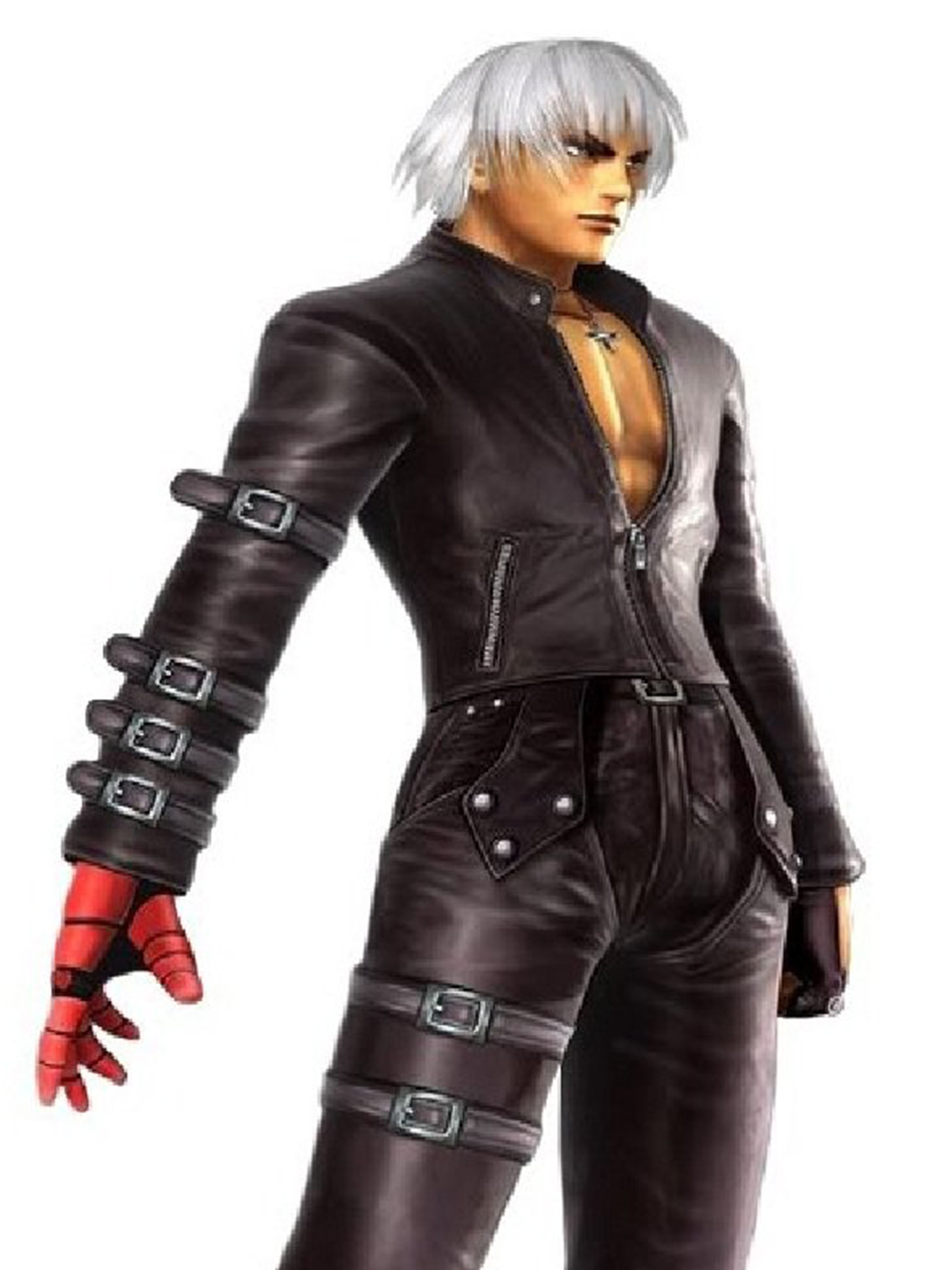 K Dash Kof 99 Biker Leather Jacket