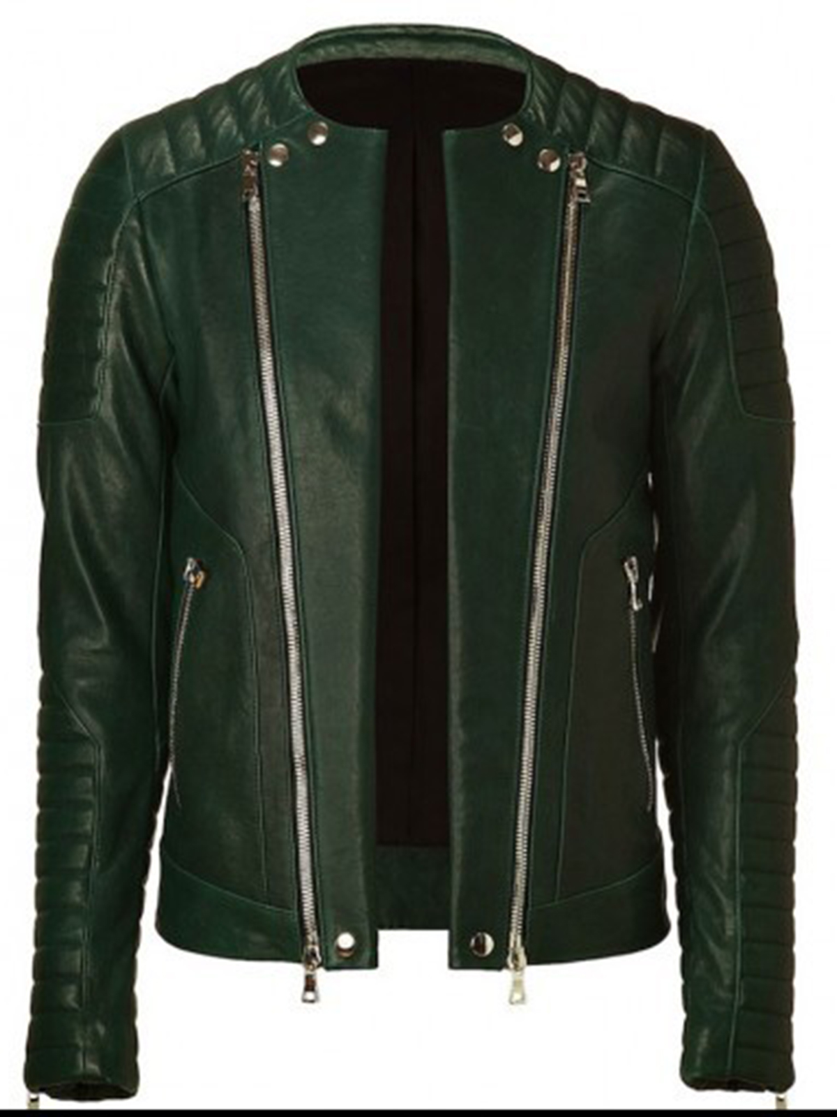Kid Cudi Quilted Dark Green Jacket