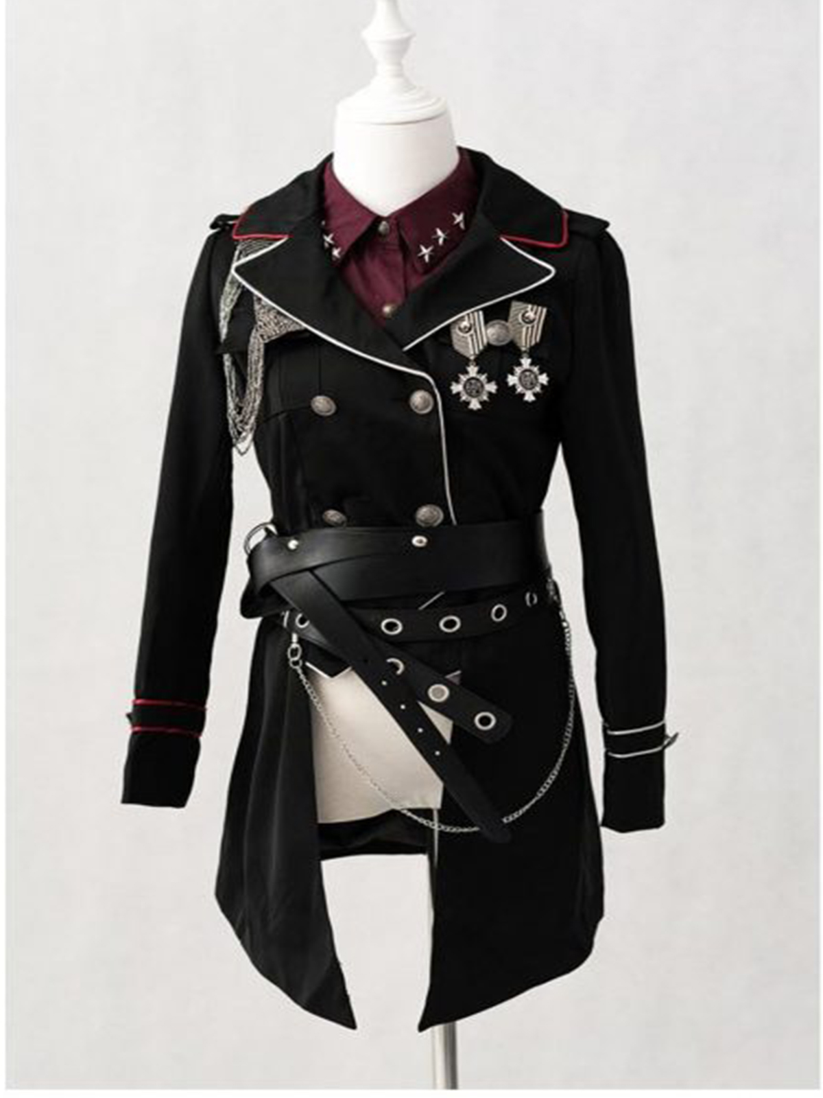 Lolita Military Black Coat