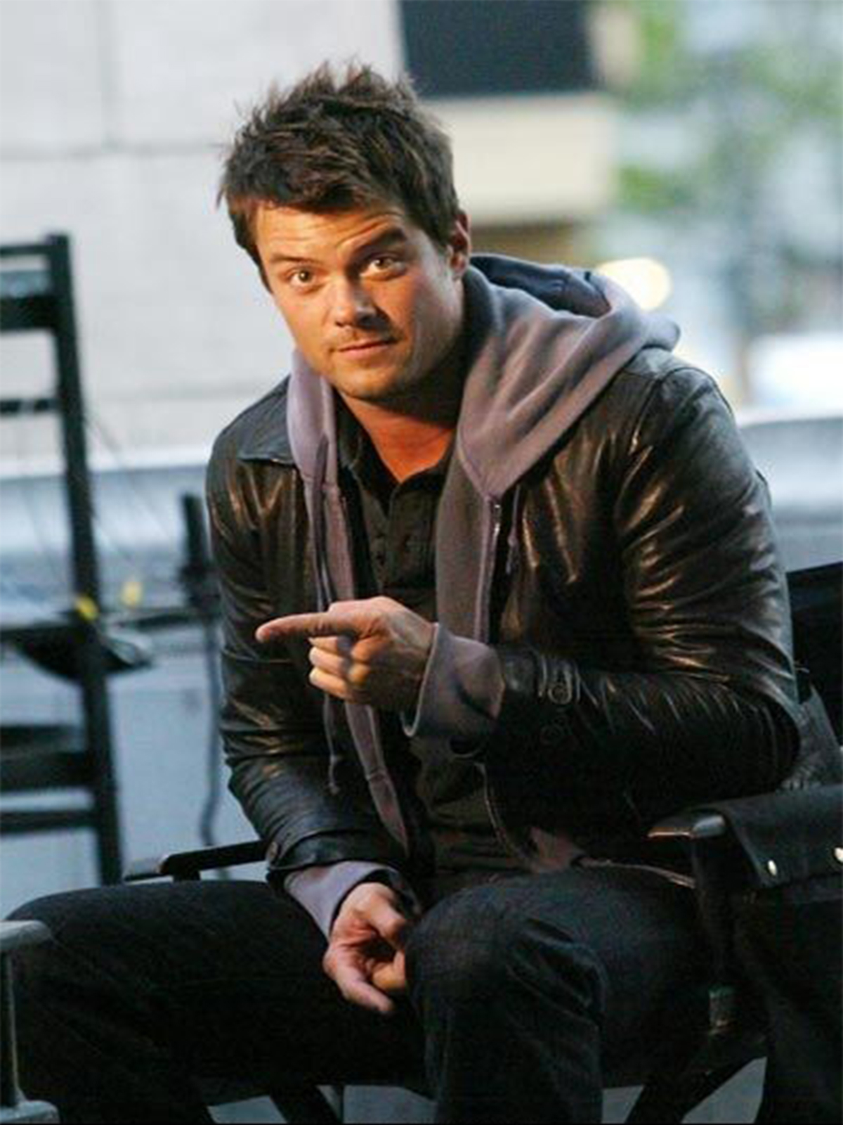 Love Simon Movie Josh Duhamel Leather Jacket