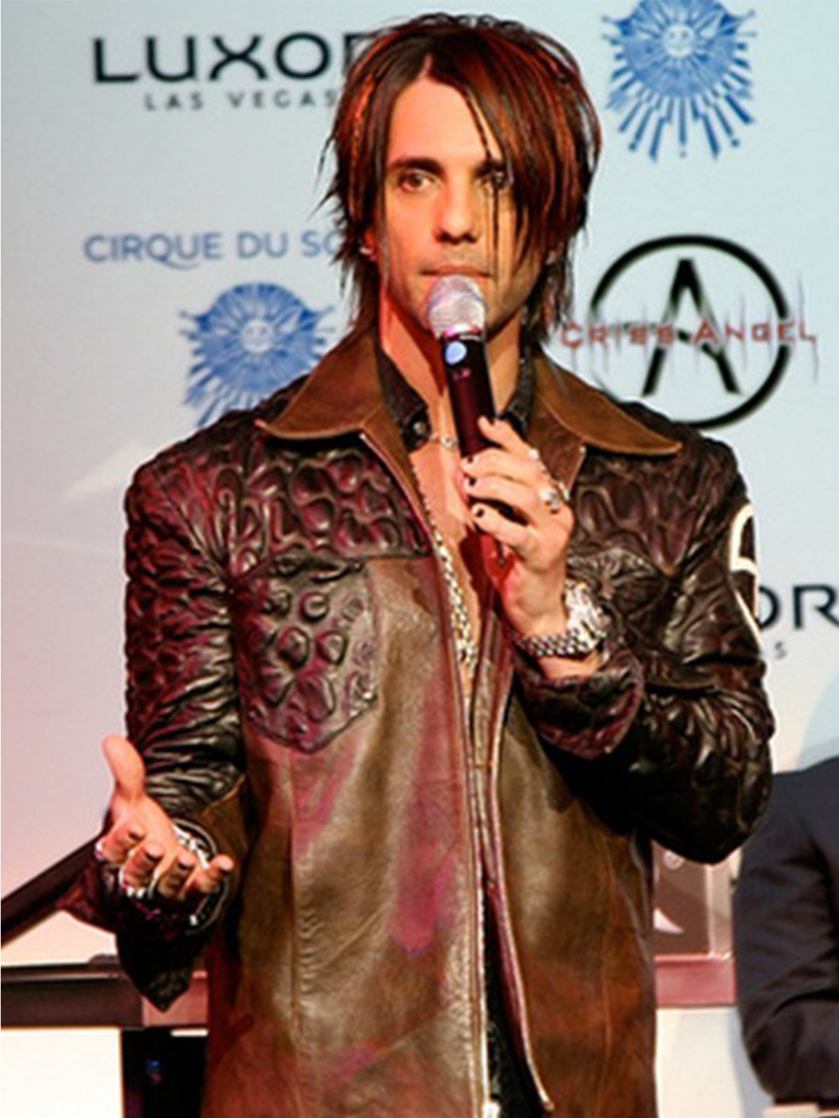 Magician Criss Angel Leather Jacket